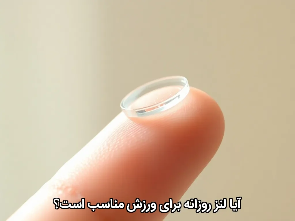 آیا لنز روزانه برای ورزش مناسب است؟