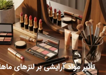 تأثیر مواد آرایشی بر لنزهای ماهانه و نکات آرایشی برای کاربران لنز