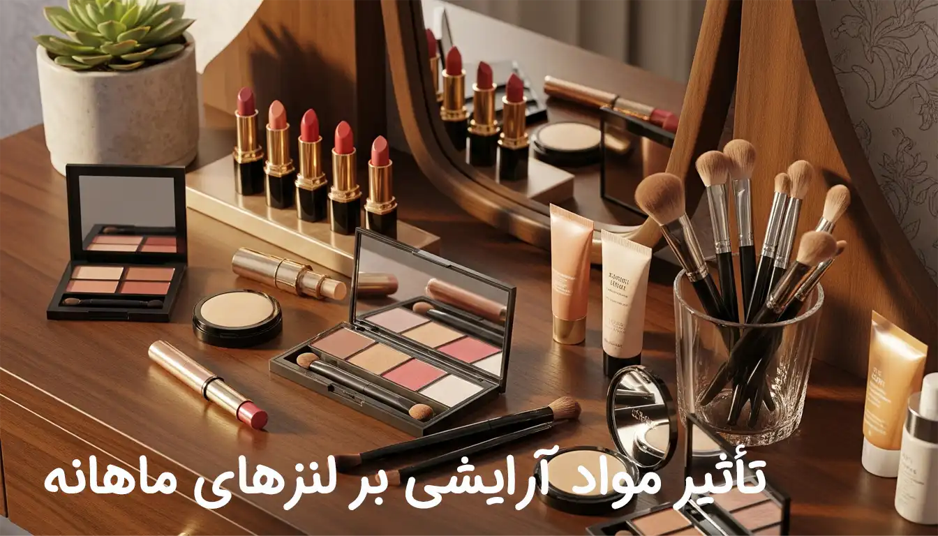 تأثیر مواد آرایشی بر لنزهای ماهانه و نکات آرایشی برای کاربران لنز