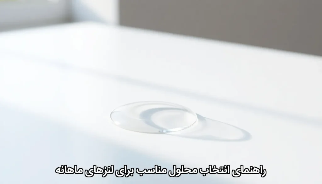 راهنمای انتخاب محلول مناسب برای لنزهای ماهانه
