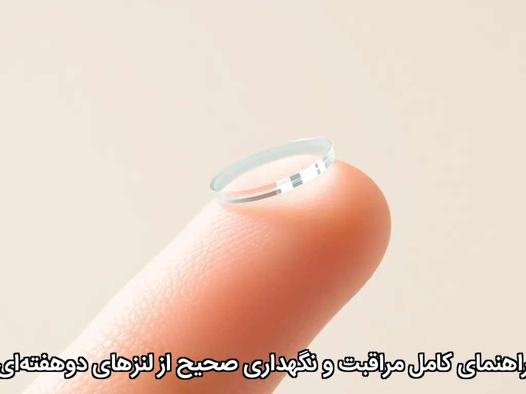 راهنمای کامل مراقبت و نگهداری صحیح از لنزهای دوهفته‌ای