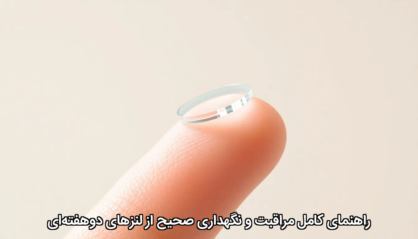 راهنمای کامل مراقبت و نگهداری صحیح از لنزهای دوهفته‌ای