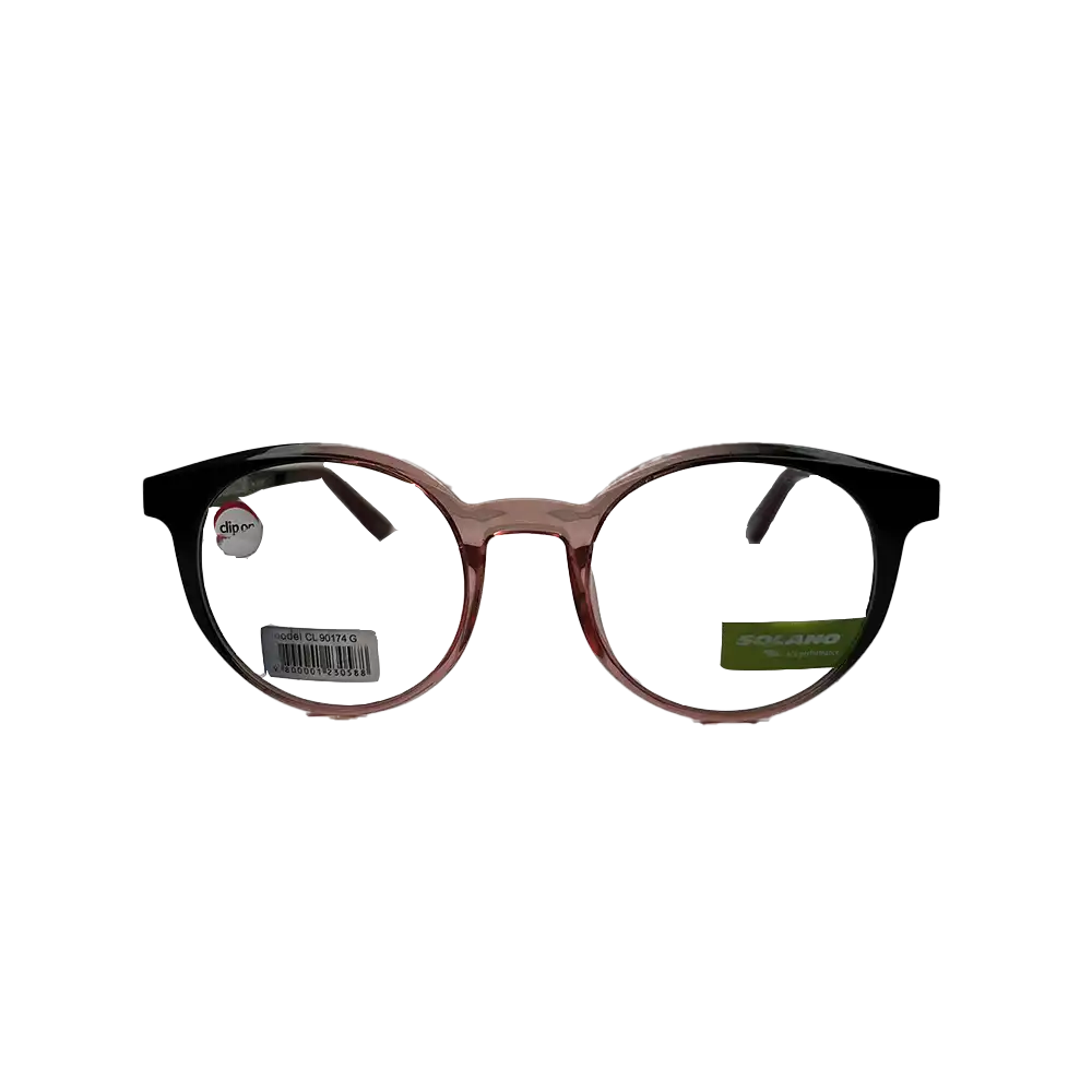 IMG_00071 فریم عینک طبی زنانه Solano گرد + مگنت آفتابی - Image 1