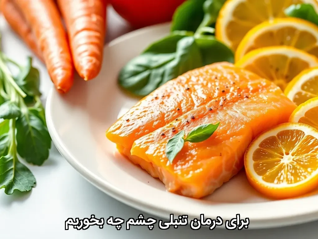 برای درمان تنبلی چشم چه بخوریم
