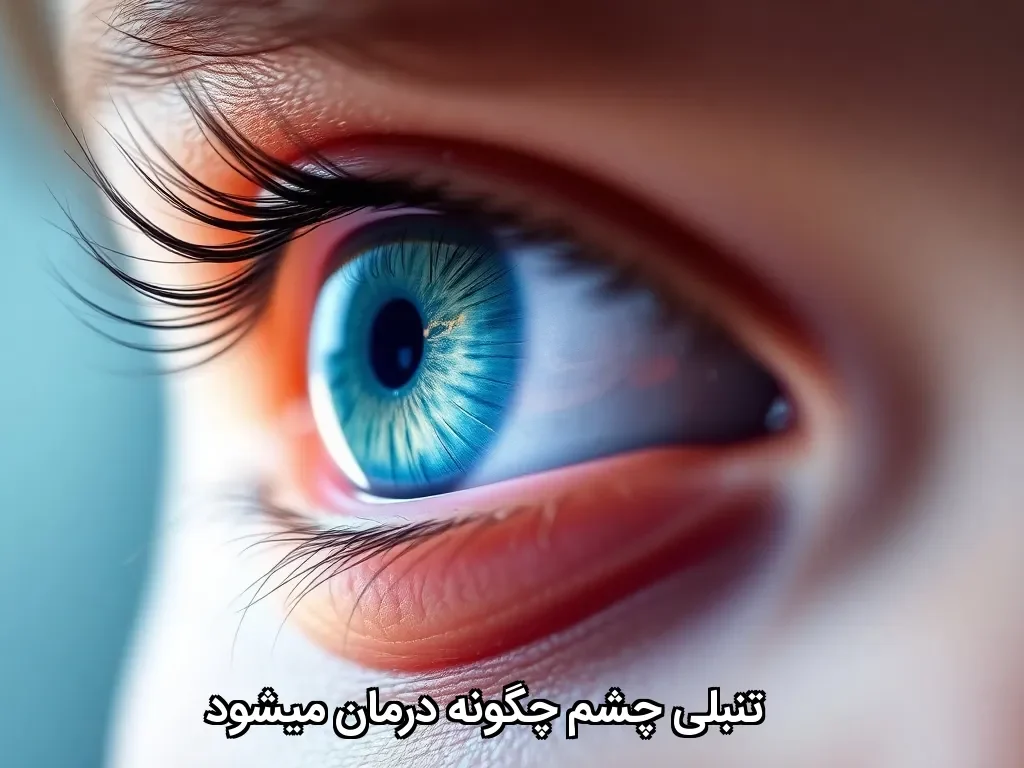 تنبلی چشم چگونه درمان میشود