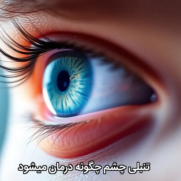 تنبلی چشم چگونه درمان میشود