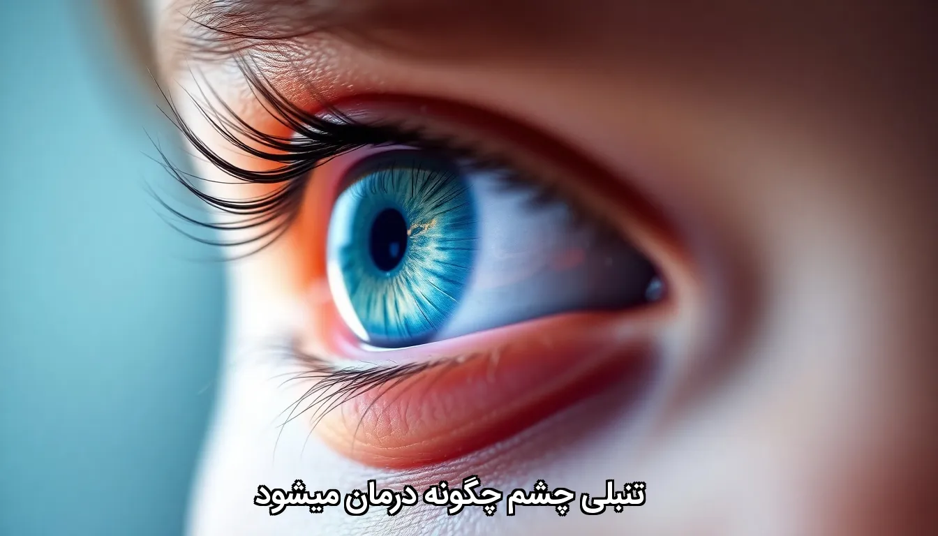 تنبلی چشم چگونه درمان میشود