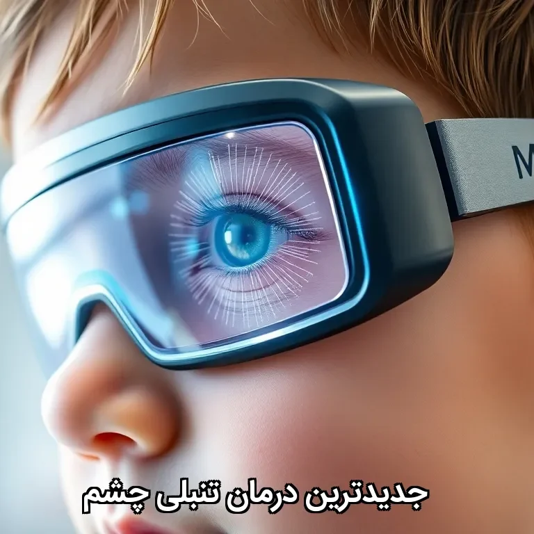 جدیدترین درمان تنبلی چشم