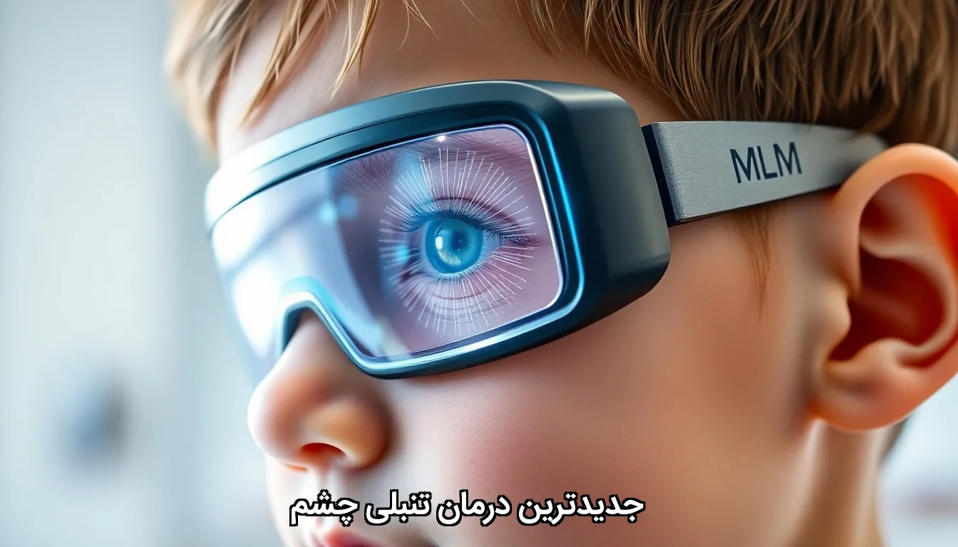 جدیدترین درمان تنبلی چشم