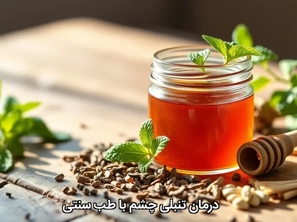 درمان تنبلی چشم با طب سنتی