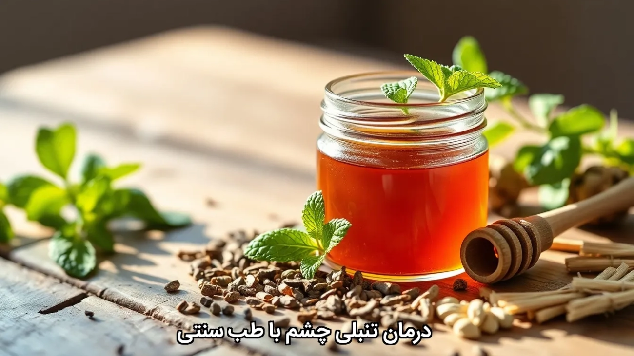 درمان تنبلی چشم با طب سنتی