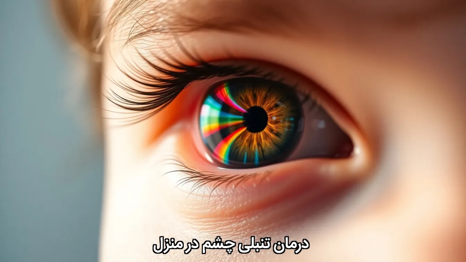 درمان تنبلی چشم در منزل