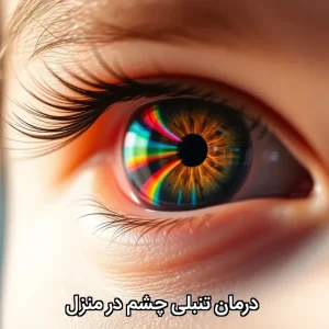 درمان تنبلی چشم در منزل
