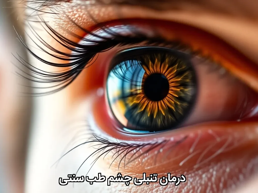 درمان تنبلی چشم طب سنتی