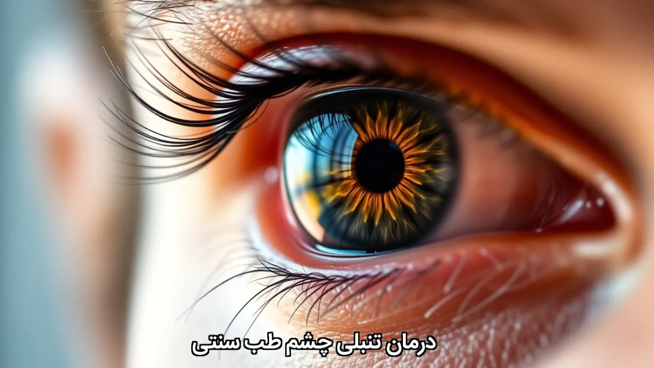 درمان تنبلی چشم طب سنتی