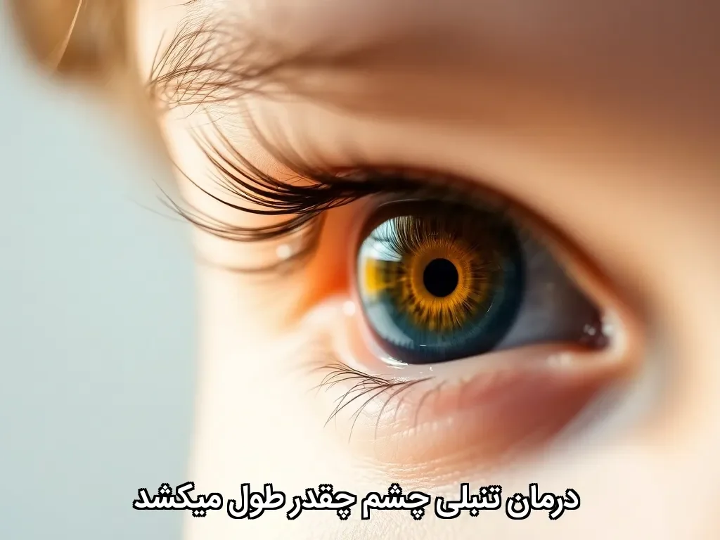 درمان تنبلی چشم چقدر طول میکشد