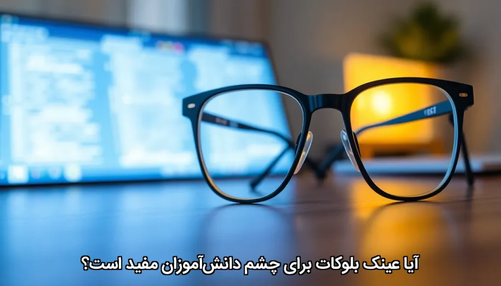 آیا عینک بلوکات برای چشم دانش‌آموزان مفید است؟