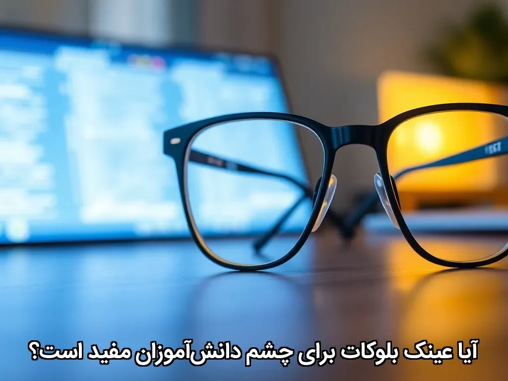 آیا عینک بلوکات برای چشم دانش‌آموزان مفید است؟