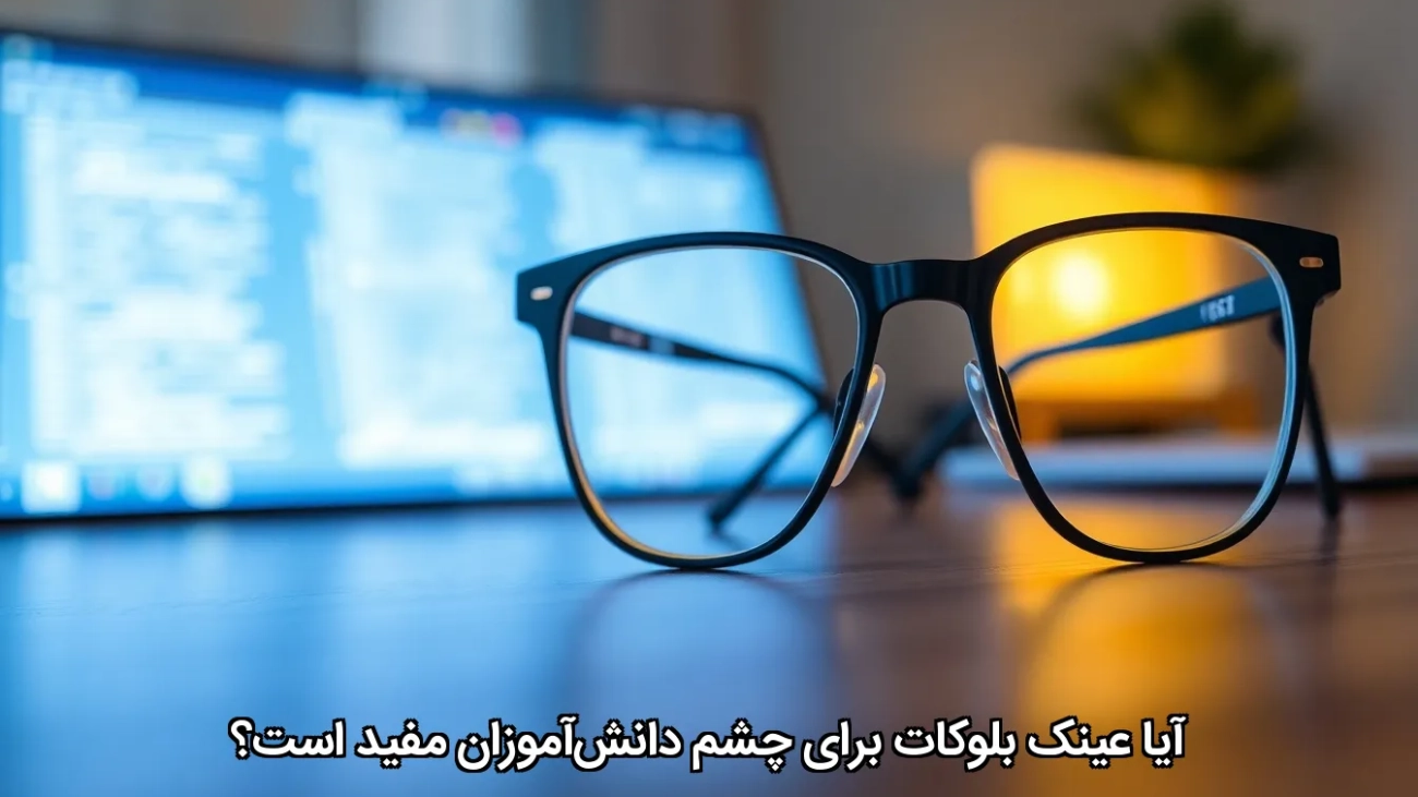 آیا عینک بلوکات برای چشم دانش‌آموزان مفید است؟