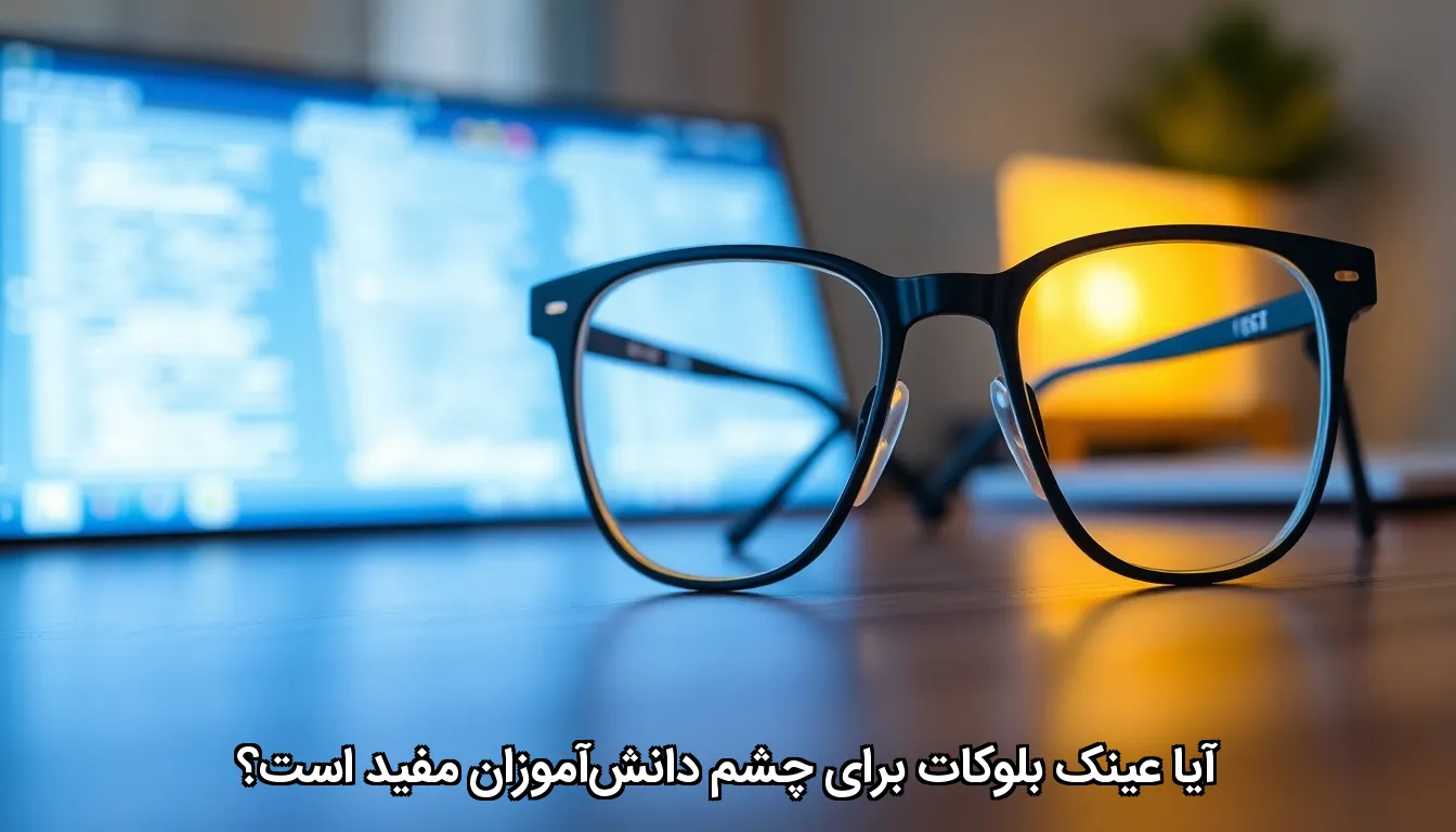 آیا عینک بلوکات برای چشم دانش‌آموزان مفید است؟