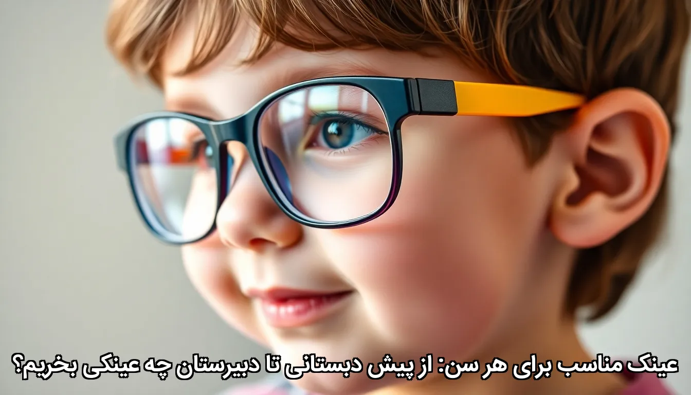 از پیش دبستانی تا دبیرستان چه عینکی بخریم؟