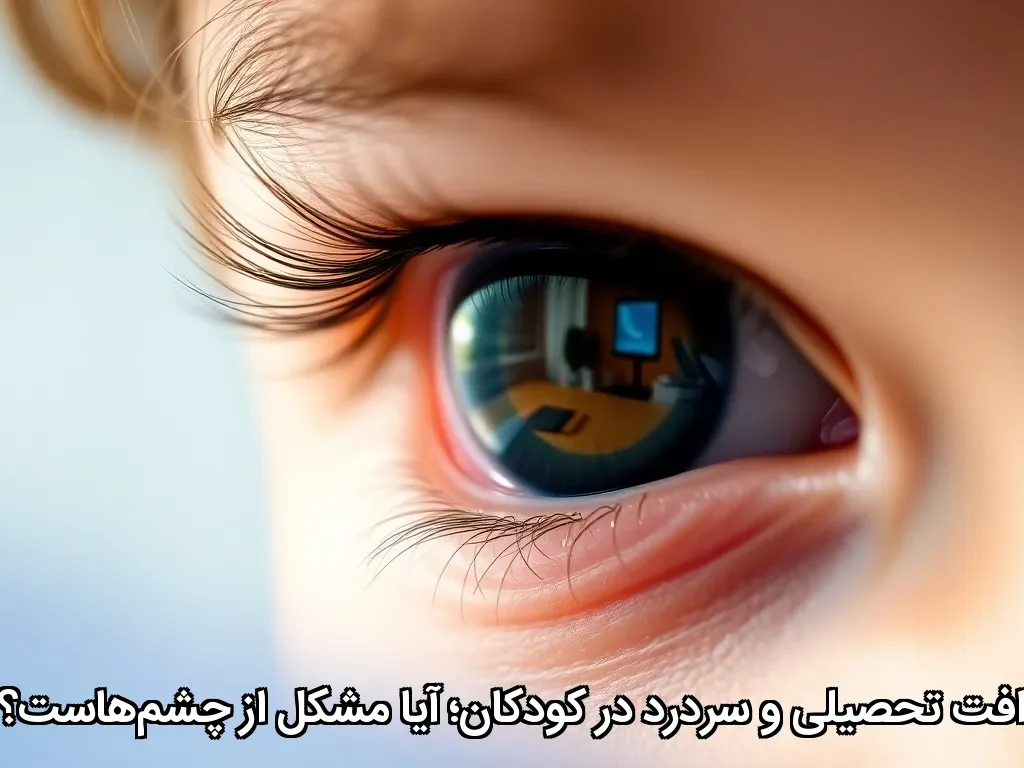 افت تحصیلی و سردرد در کودکان؛ آیا مشکل از چشم‌هاست؟