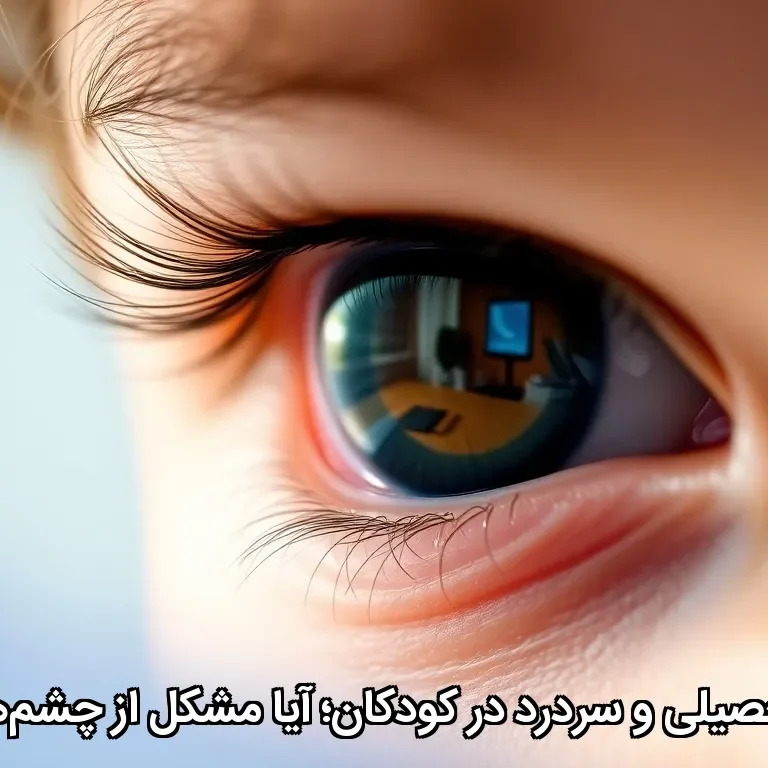 افت تحصیلی و سردرد در کودکان؛ آیا مشکل از چشم‌هاست؟