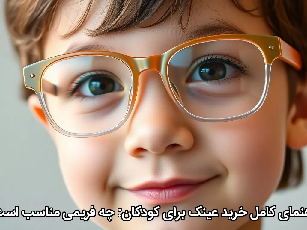 راهنمای کامل خرید عینک برای کودکان