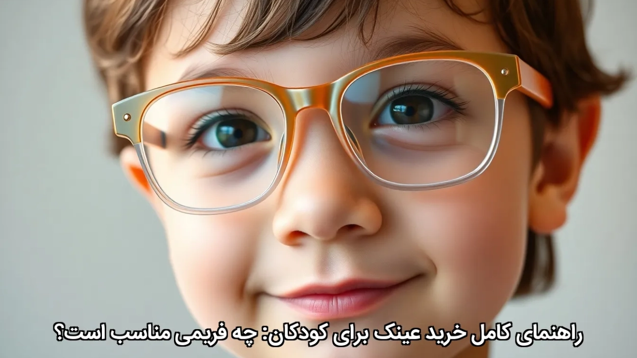 راهنمای کامل خرید عینک برای کودکان