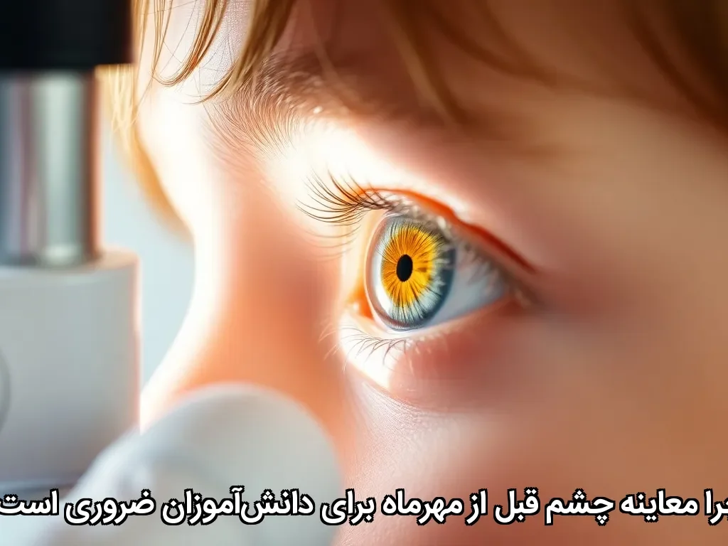 چرا معاینه چشم قبل از مهرماه برای دانش‌آموزان ضروری است؟