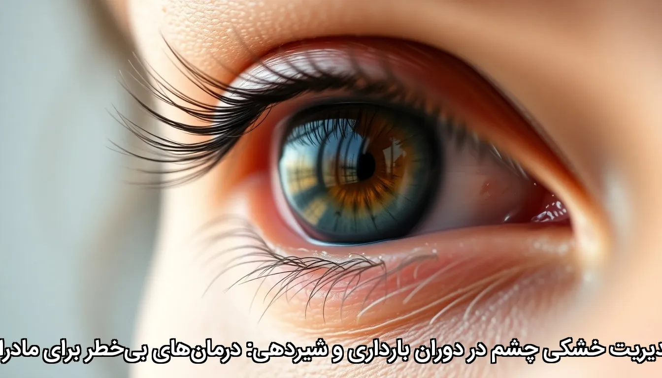 بارداری خشکی چشم