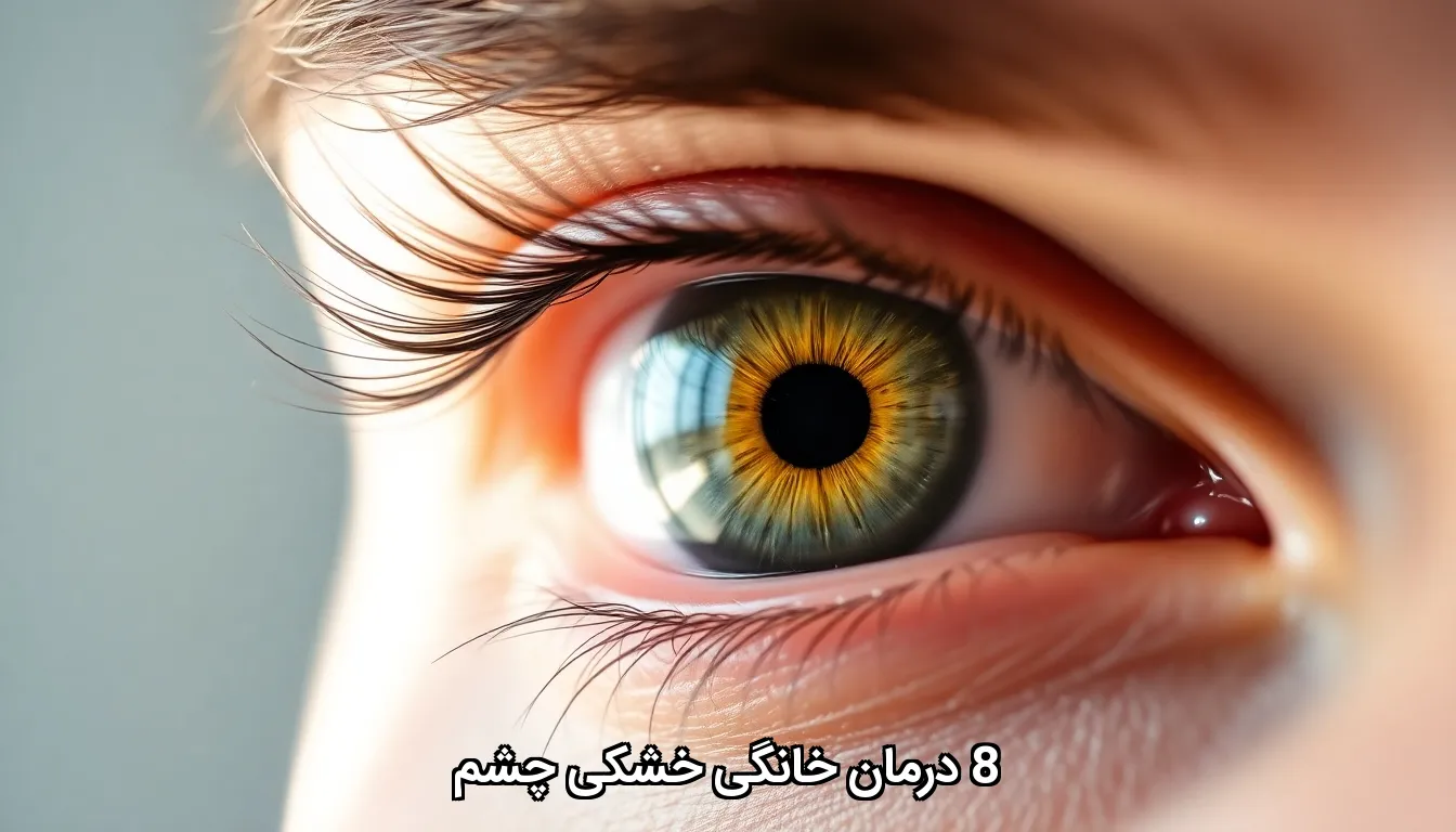 درمان خانگی خشکی چشم