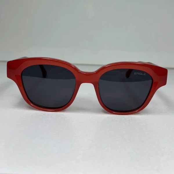 عینک آفتابی زنانه Eagle مدل Square Crimson Chic - Image 2