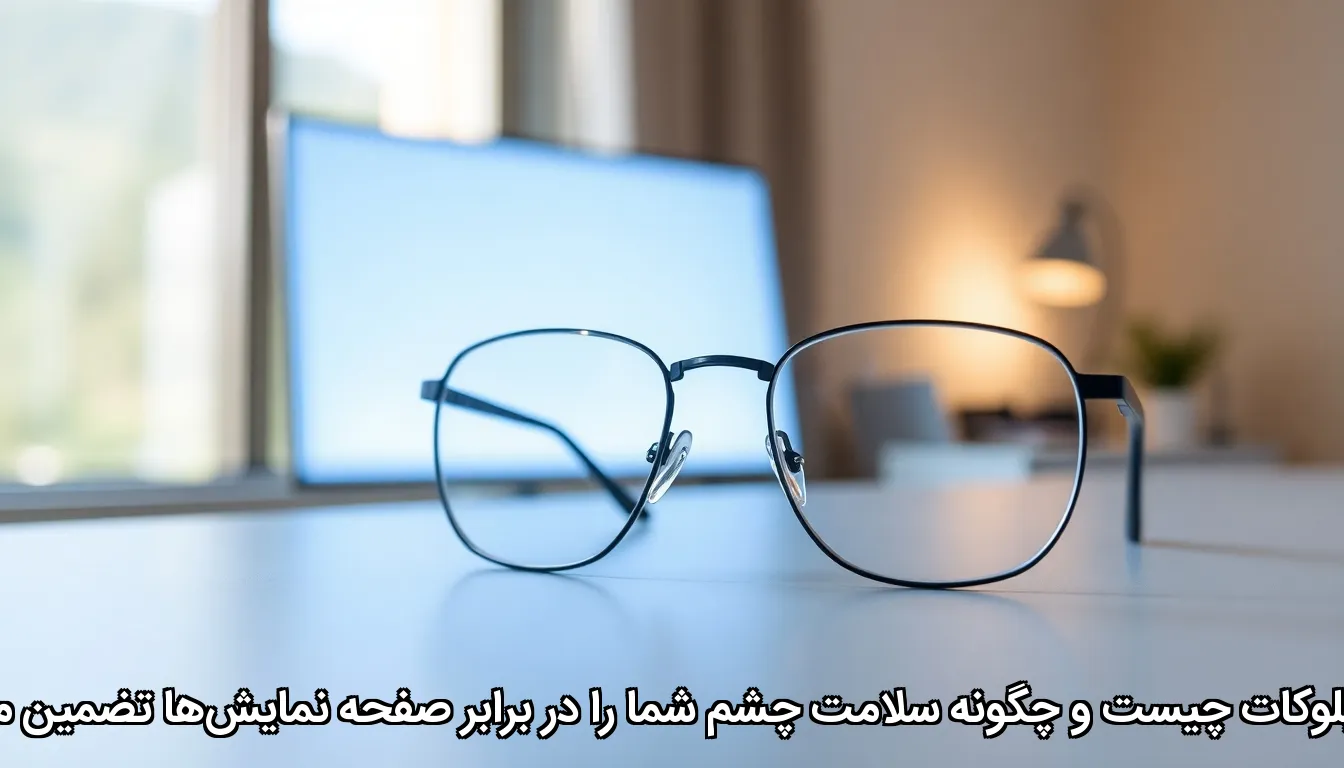 عینک بلوکات چیست و چگونه سلامت چشم شما را در برابر صفحه نمایش‌ها تضمین می‌کند؟
