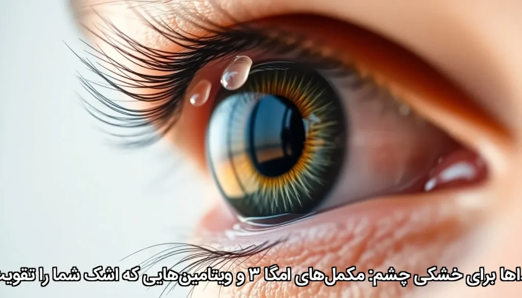 غذا برای خشکی چشم