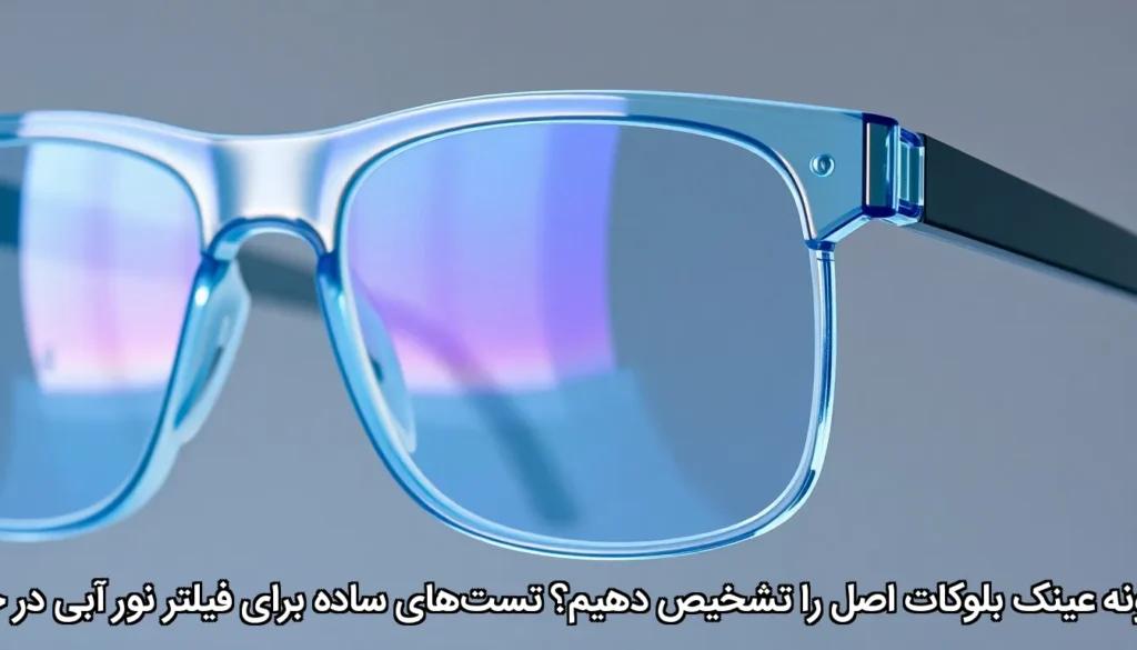 چگونه عینک بلوکات اصل را تشخیص دهیم