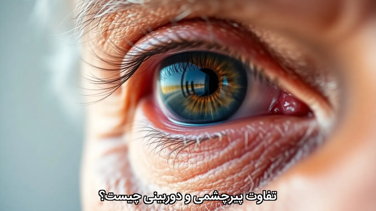تفاوت پیرچشمی و دوربینی چیست؟