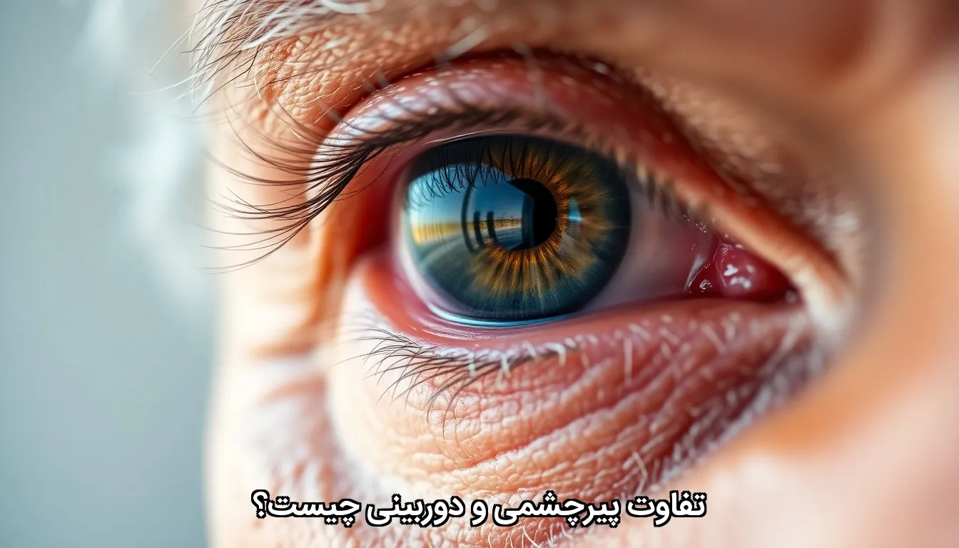 تفاوت پیرچشمی و دوربینی چیست؟