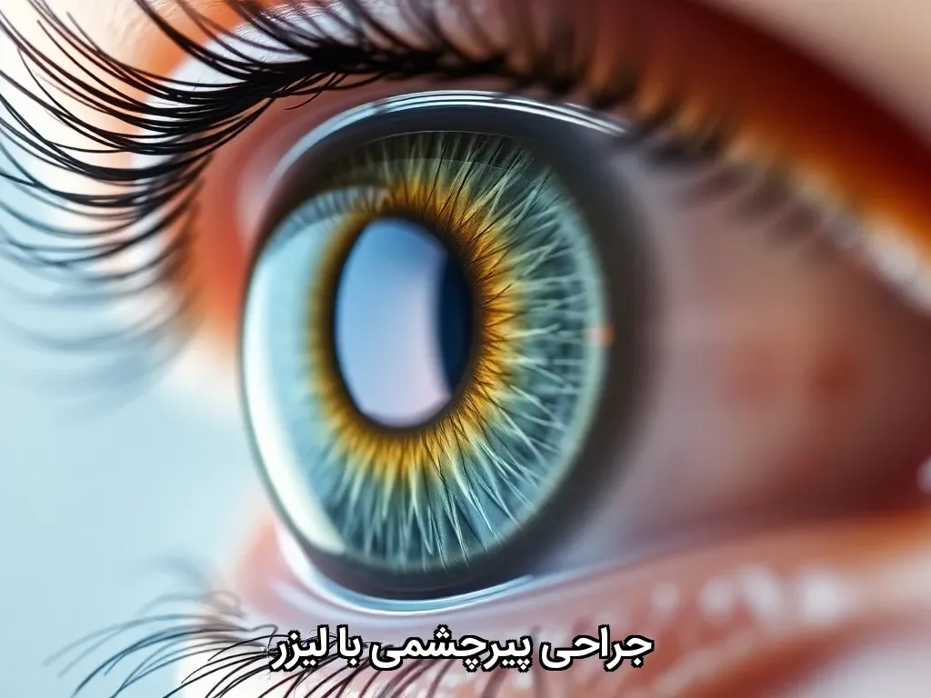 جراحی پیرچشمی با لیزر