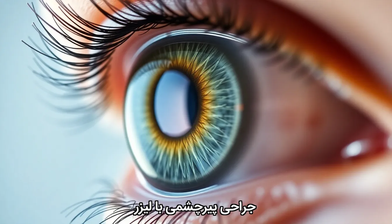 جراحی پیرچشمی با لیزر
