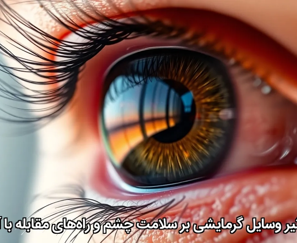 تأثیر وسایل گرمایشی بر سلامت چشم و راه‌های مقابله با آن
