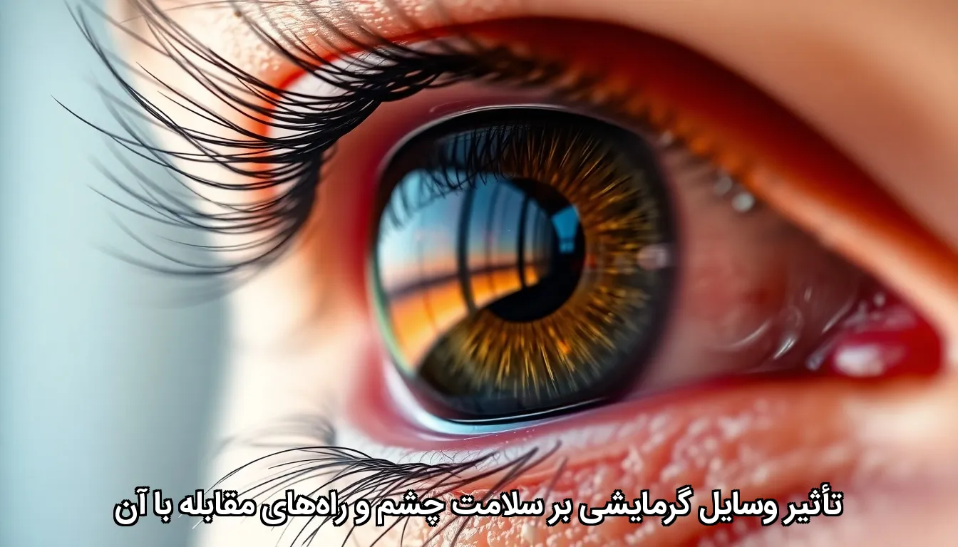 تأثیر وسایل گرمایشی بر سلامت چشم و راه‌های مقابله با آن