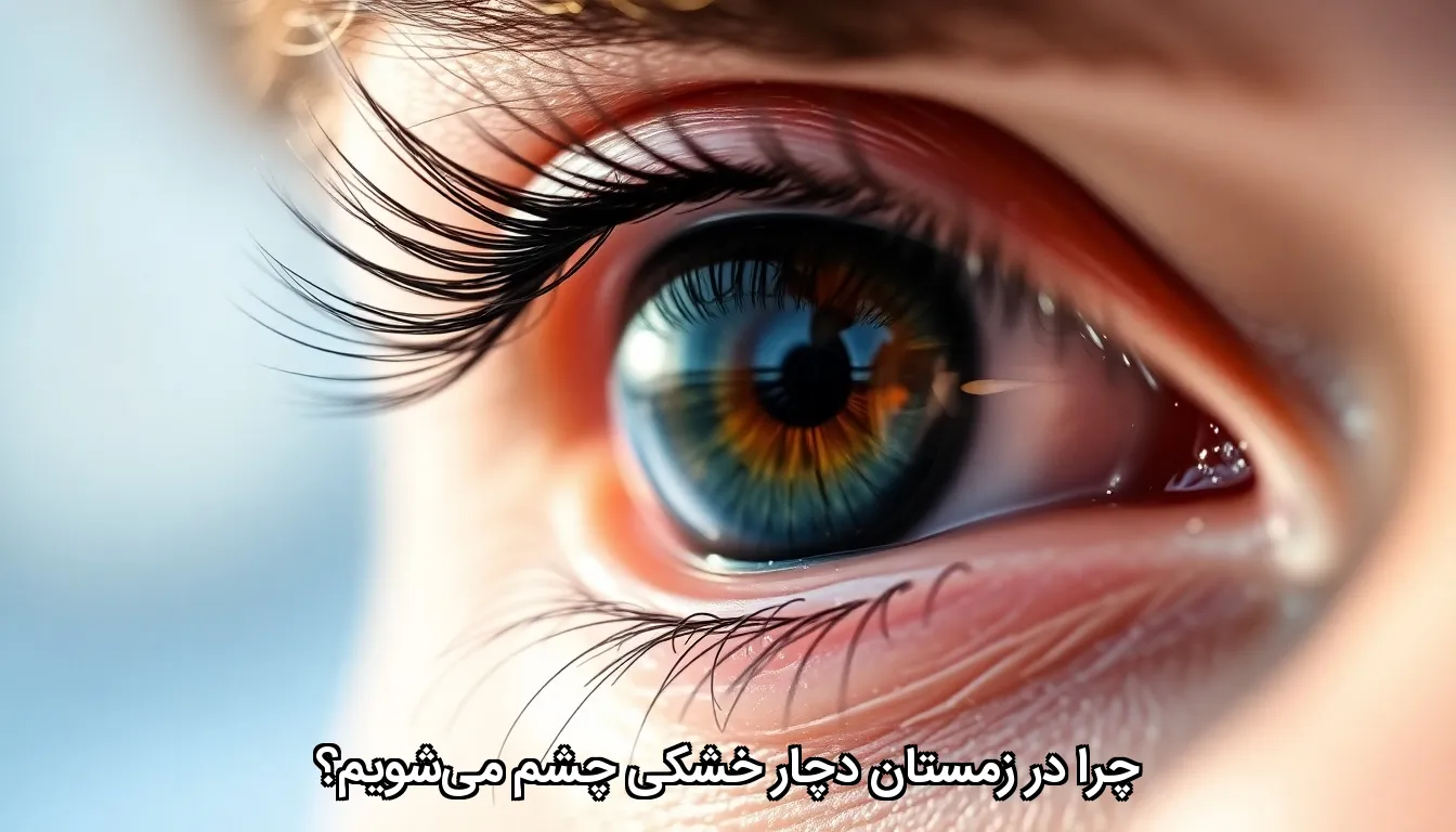 چرا در زمستان دچا خشکی چشم میشویم؟