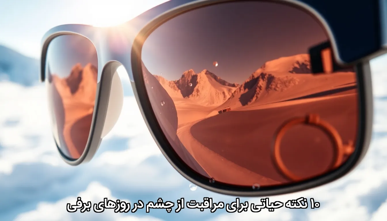 چشم و روز برفی