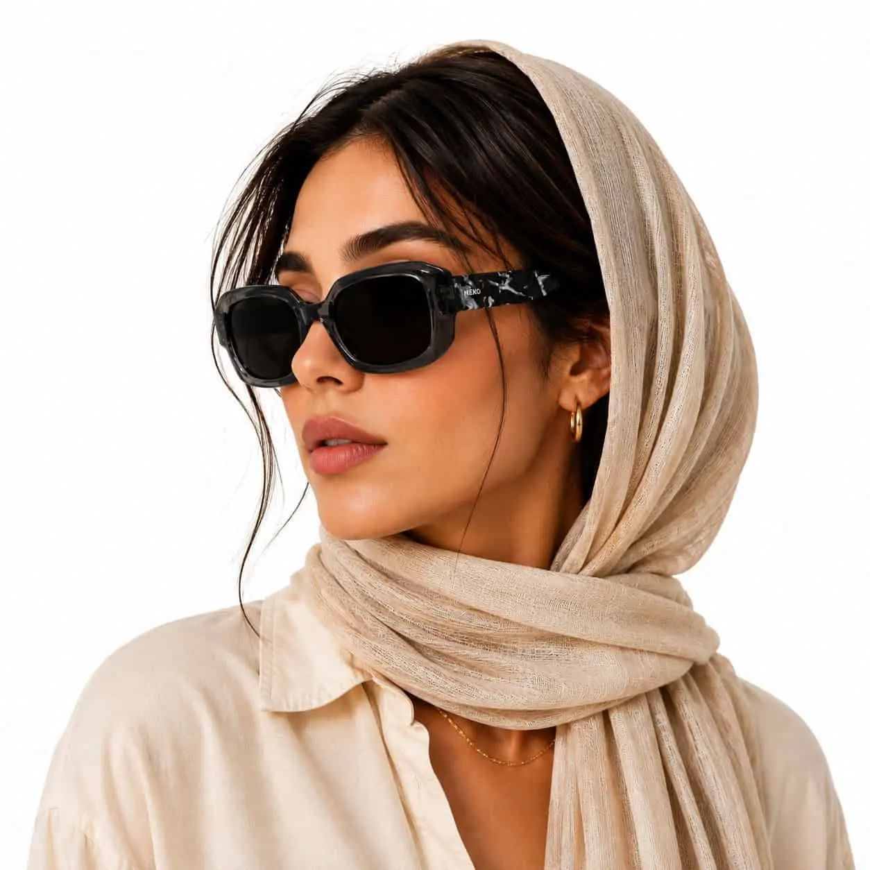 عینک زنانه آفتابی MEKO کد MG6477A - تصویر 2