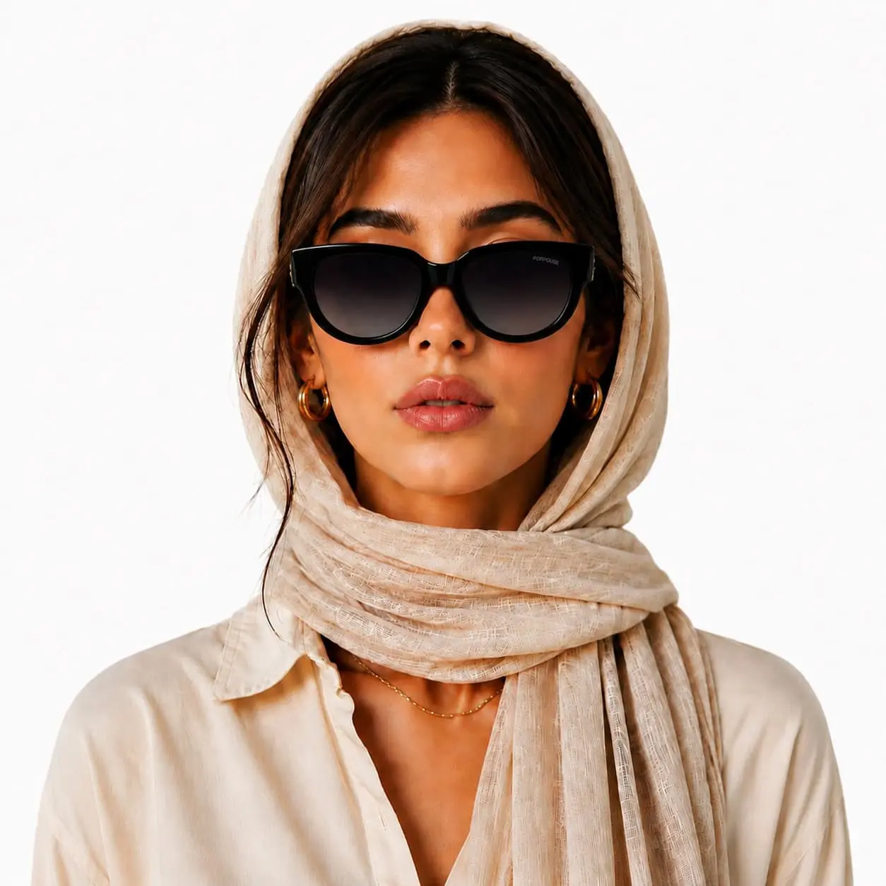 عینک زنانه آفتابی PORPOISE کد Lk26073 - تصویر 2