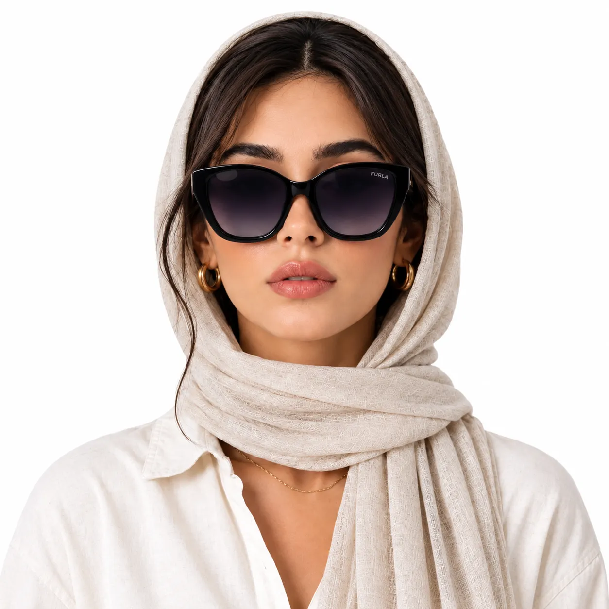 عینک زنانه آفتابی Porpoise کد LK26033 - تصویر 2