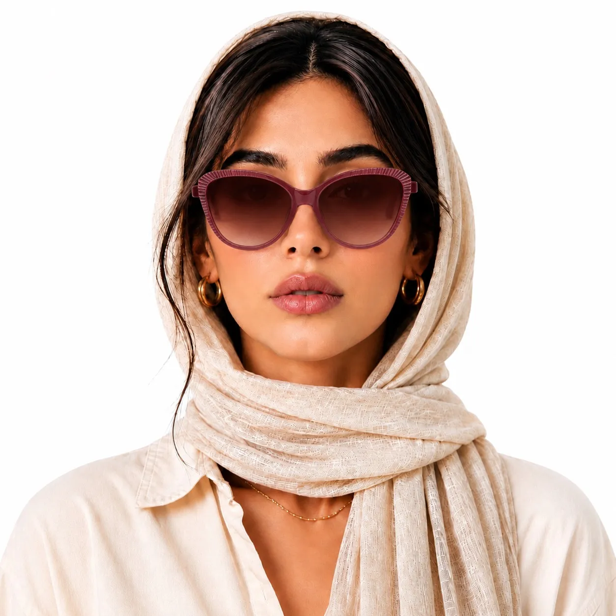 عینک آفتابی زنانه enni marco کد IS11-353 - تصویر 2