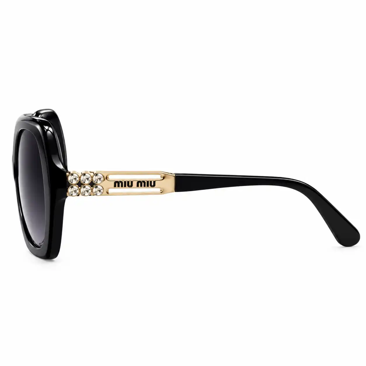 عینک آفتابی زنانه miu miu کد VMU 08M - تصویر 2