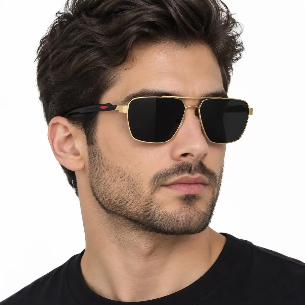 عینک آفتابی مردانه Prada کد jm0015 - تصویر 2